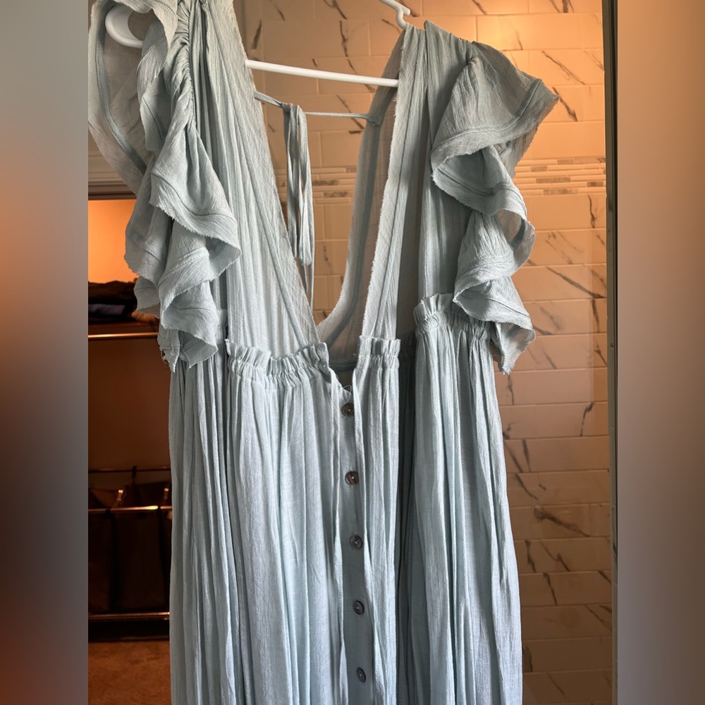 Vici maxi blue dress